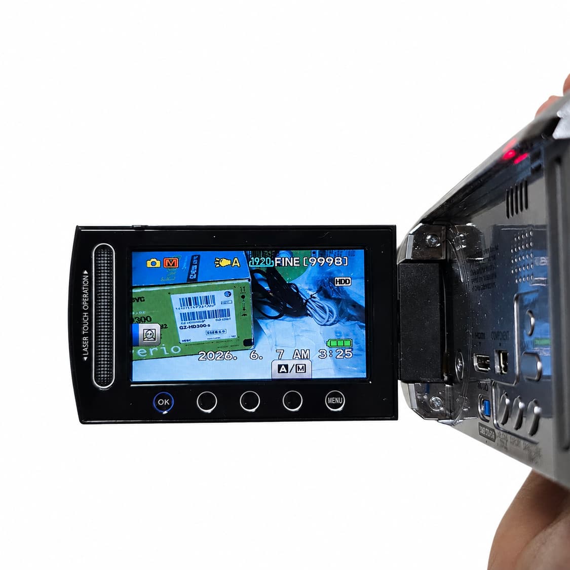 ​📸 [풀박스/대용량 배터리] JVC GZ-HD300 상품이미지7