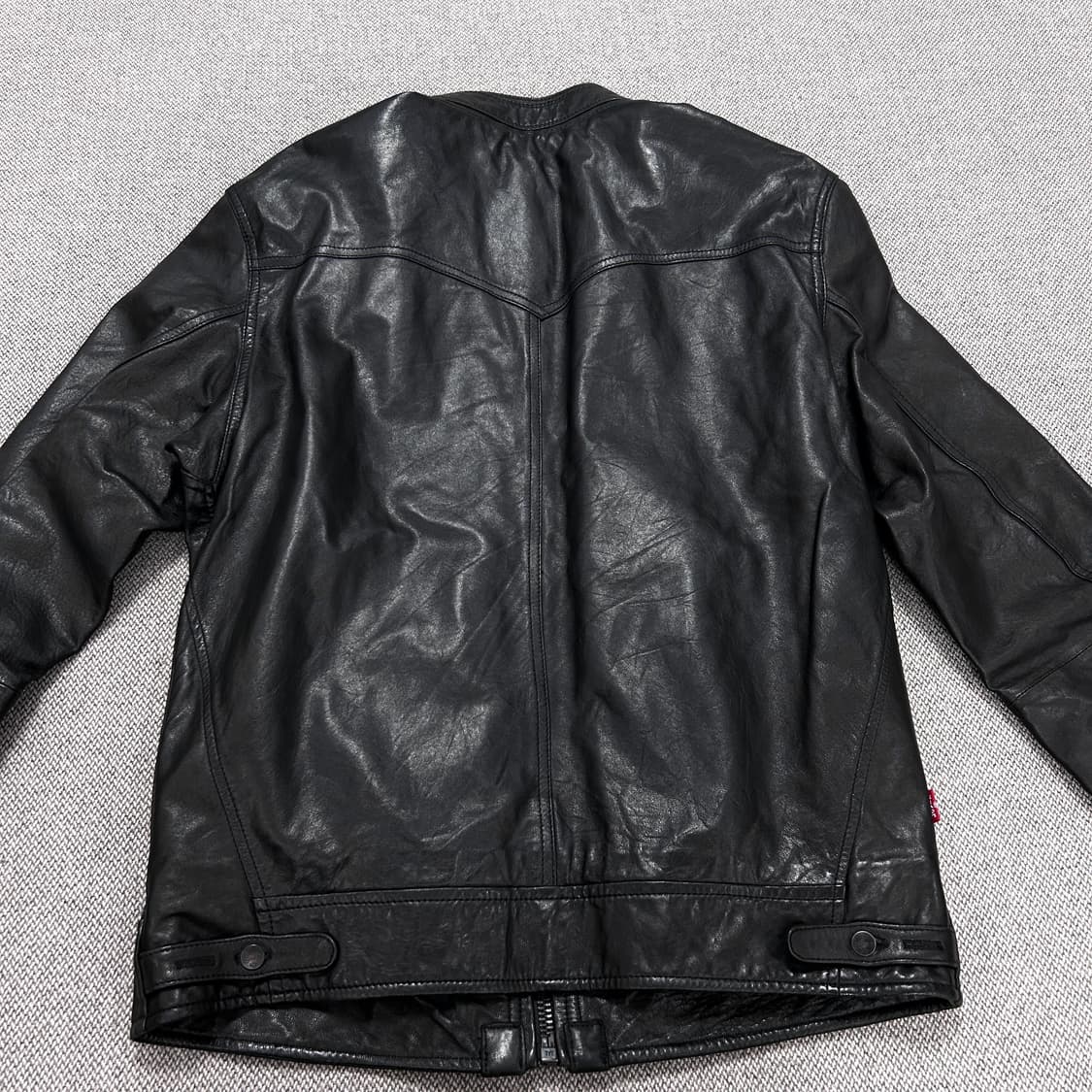 리바이스 램스킨 바이커 레더자켓(M) 상품이미지7