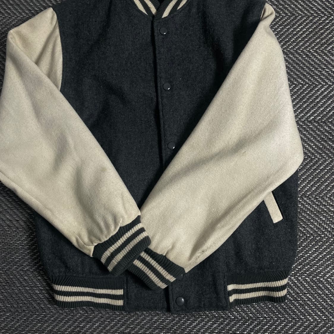 일본 빈티지 모직 바시티 자켓o 3511 상품이미지5