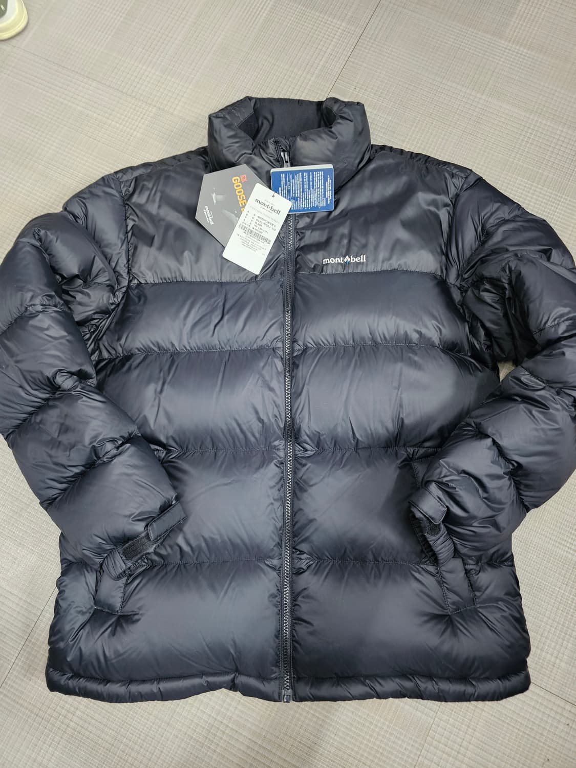 몽벨 베이커3 구스다운 패딩 새제품 상품이미지2