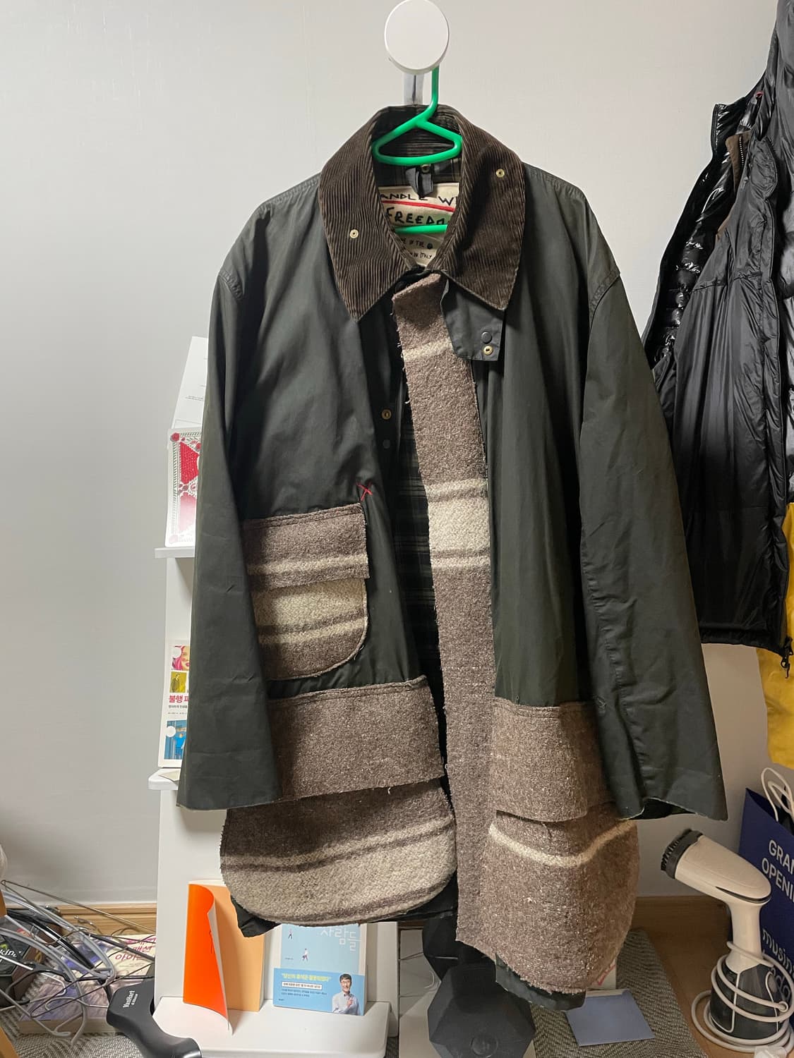 Barbour x Handle With Freedom 리메이크 왁스자켓 상품이미지2