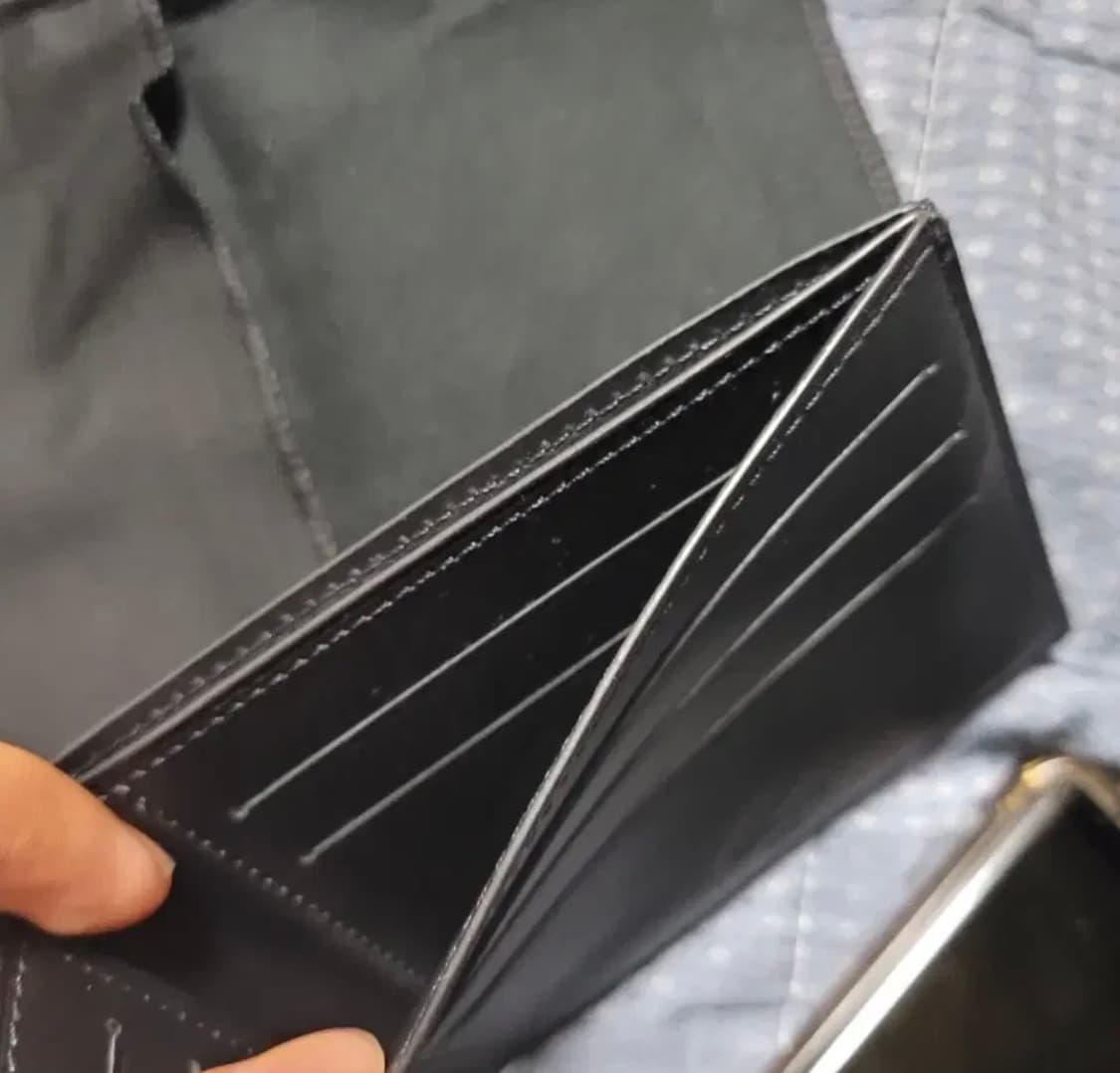 벨루티 시그니처 캔버스 반지갑 상품이미지4