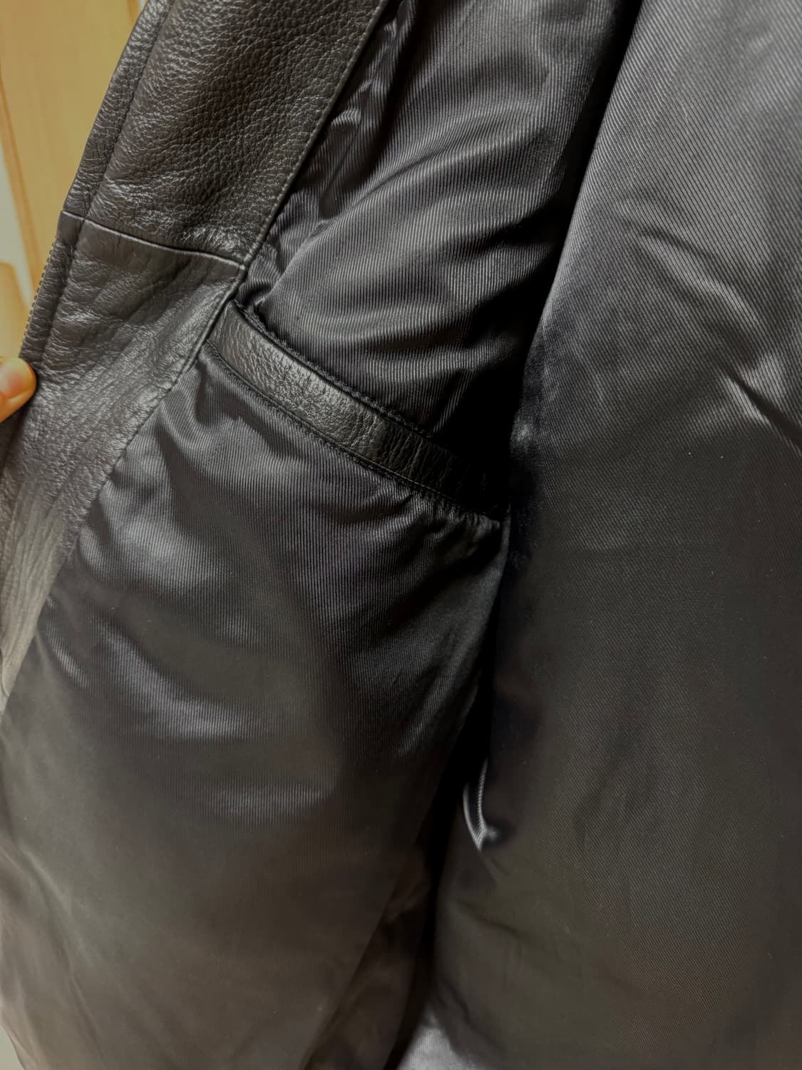 케네스콜 레이싱 가죽 자켓 디젤st 상품이미지4