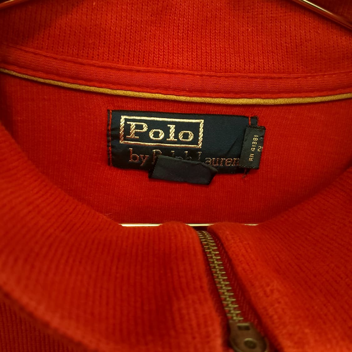 폴로 90s 반집어 니트 슬리브 상품이미지3