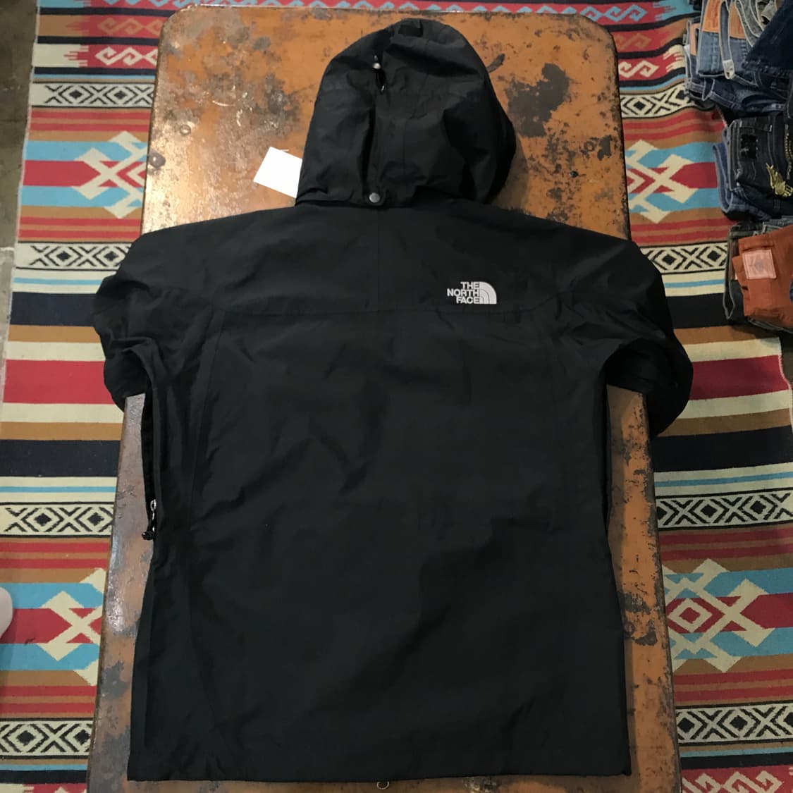 노스페이스 고어텍스 블랙 윈드브레이커 여성 55 사이즈 상품이미지9