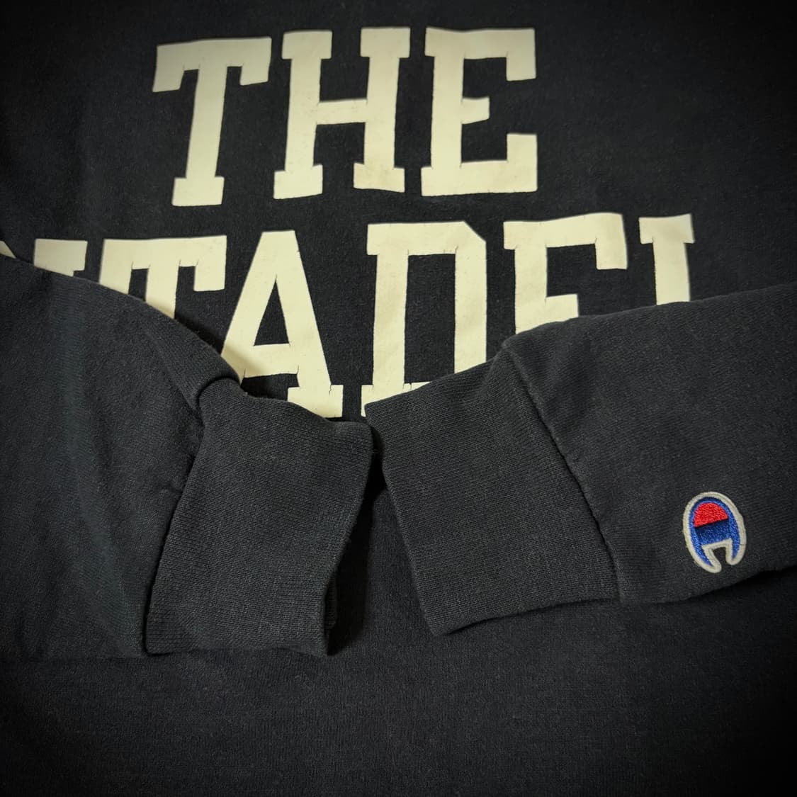 00s Champion “THE CITADEL” Sweatshirt 상품이미지2