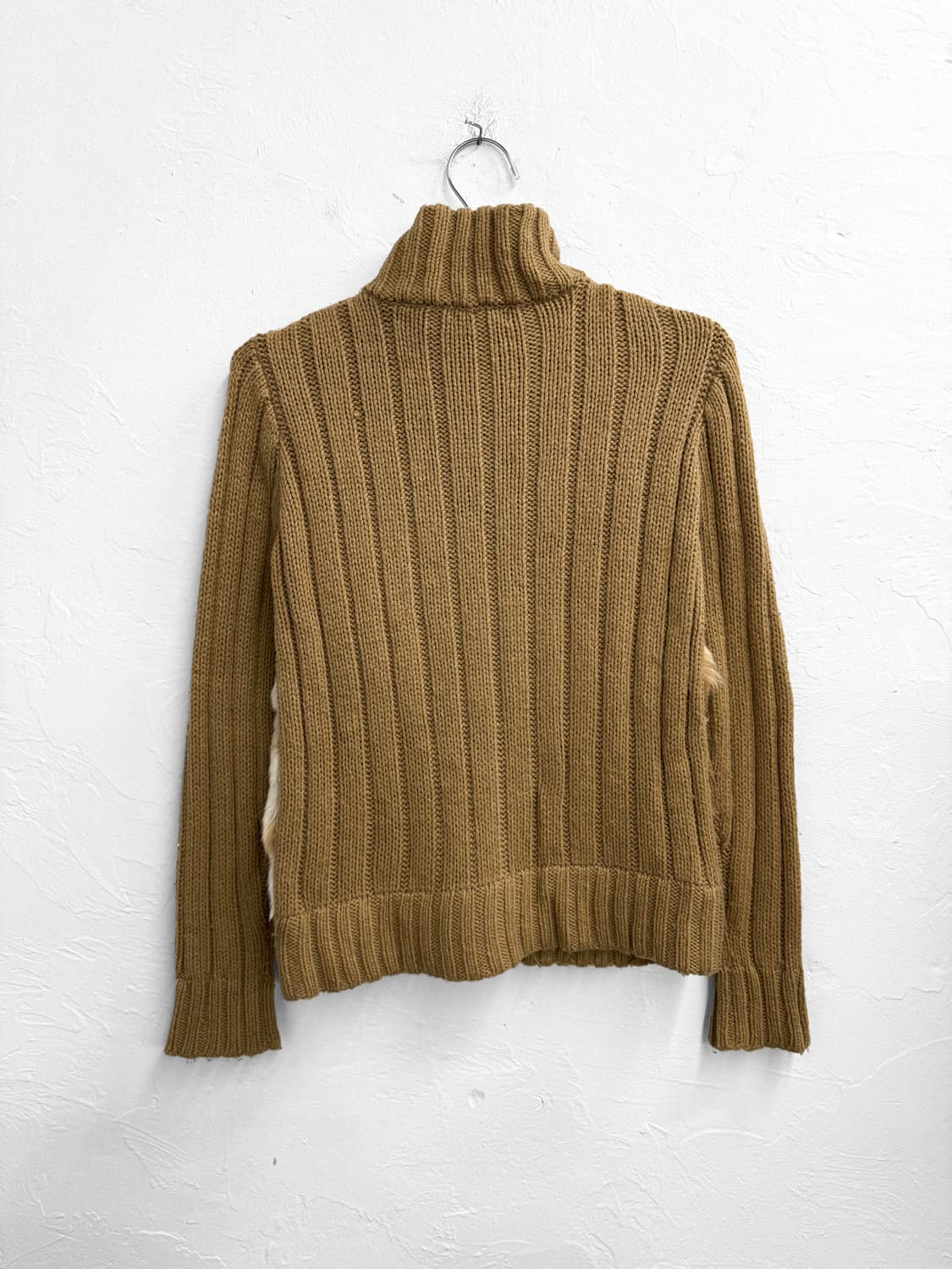 moviment 래빗 퍼 니트집업 상품이미지4