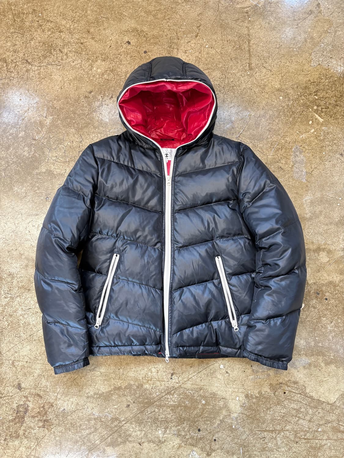 JPN 빈티지 디테일 패딩 상품이미지1