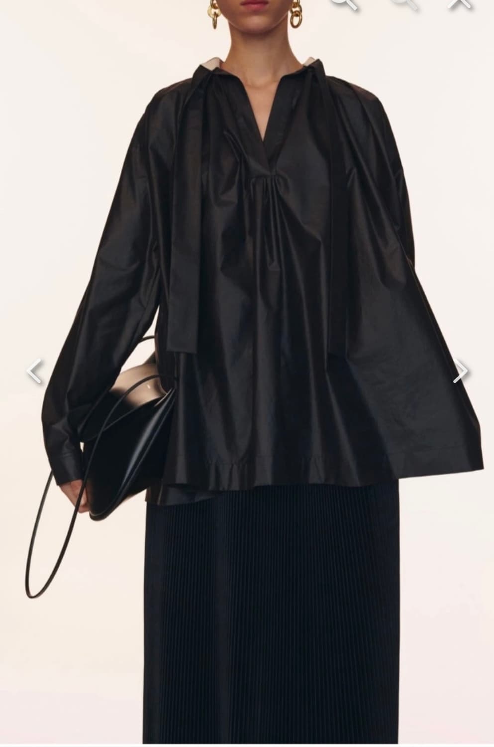 Jil sander 질샌더 플리츠 롱스커트 상품이미지1