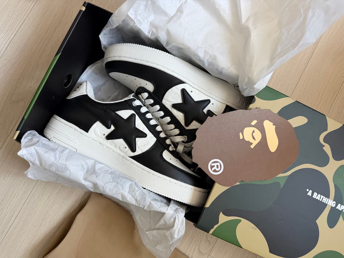 베이프스타 #3 스니커즈 판매합니다 상품이미지1