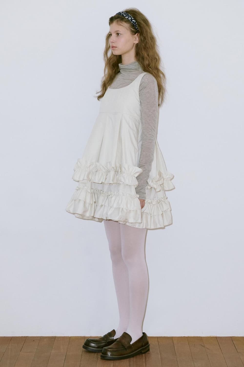 SINOON Frill Sleeveless Dress 상품이미지3