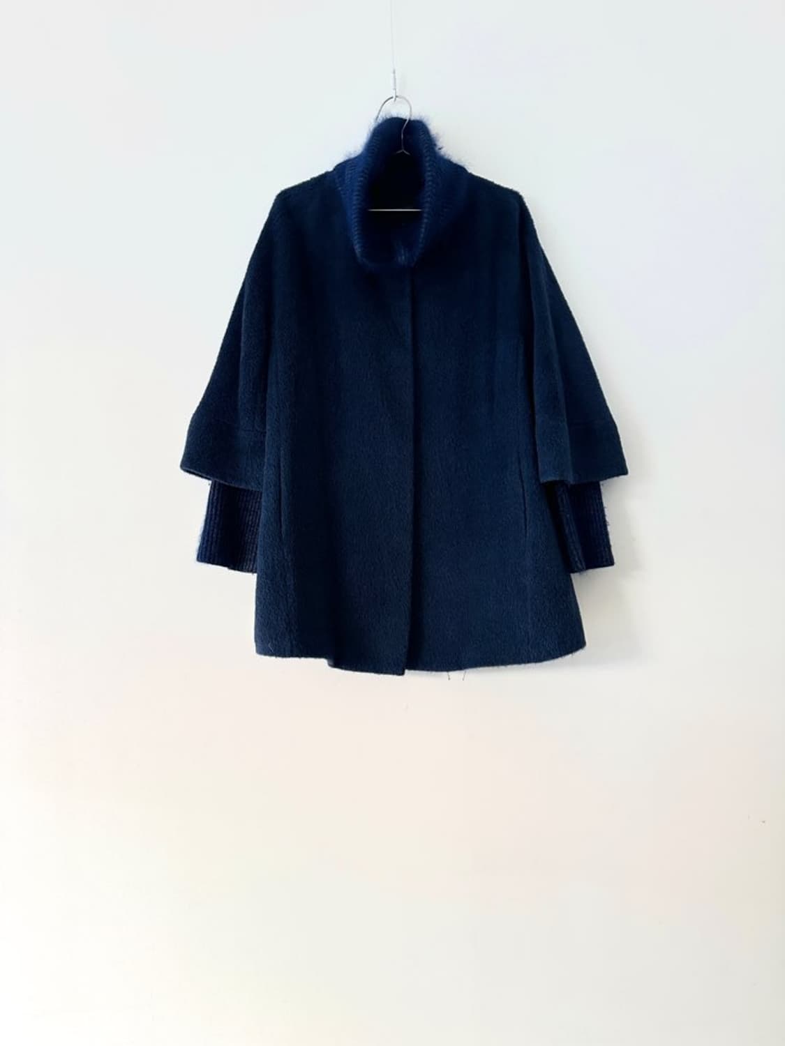 EMCEE blooming alpaca coat / navy 상품이미지2