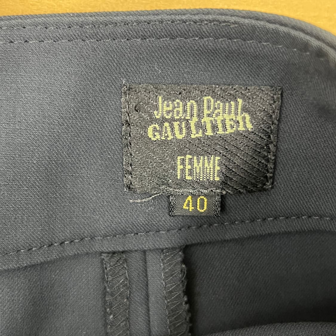 장 폴 고티에 블랙 머메이드 스커트 40 상품이미지3