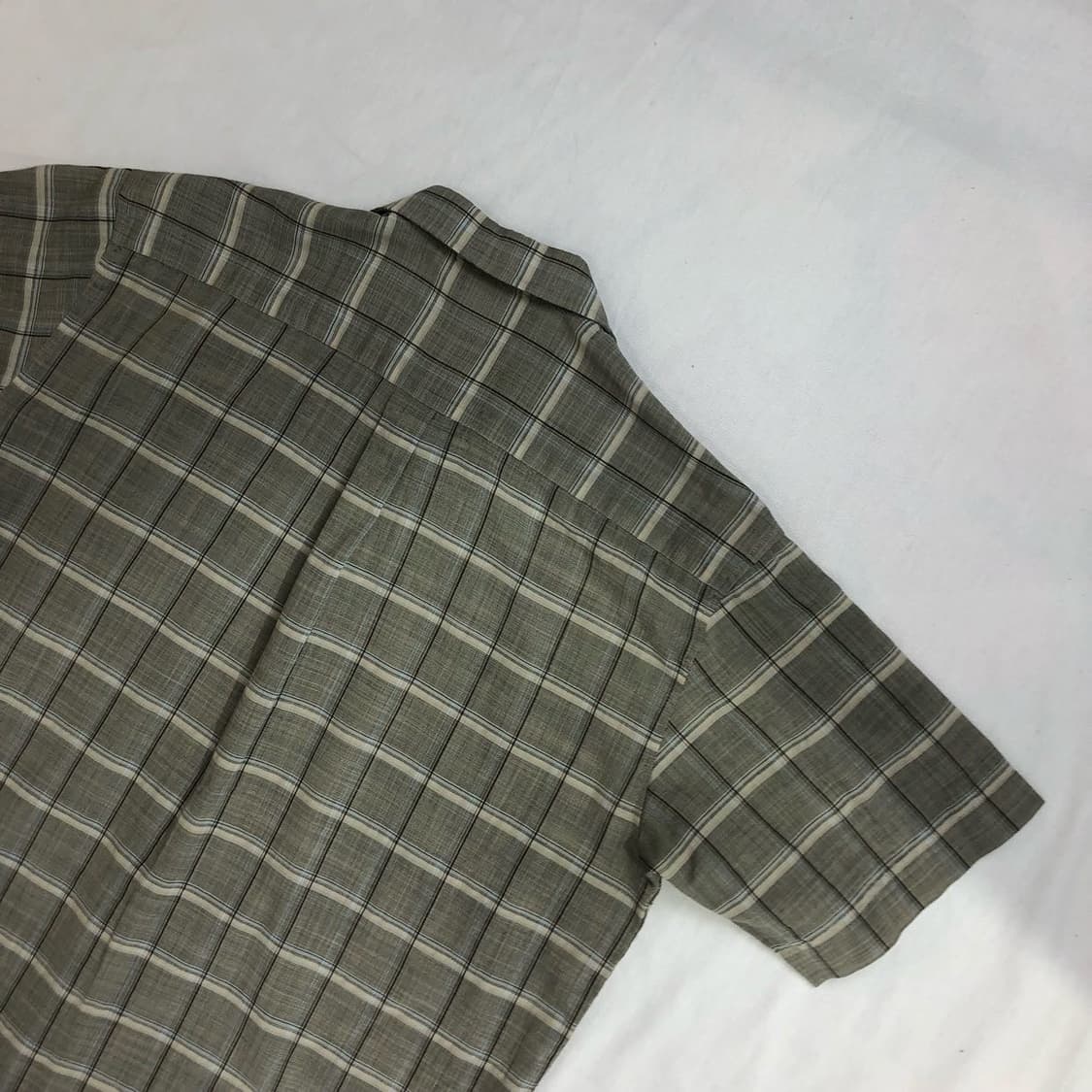 발망 체크 반팔셔츠 상품이미지4