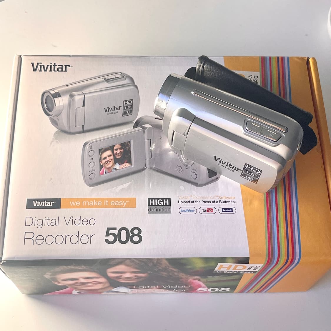 풀박스 Vivitar 비비타 DVR 508 미니 캠코더 작례 디카 카메라 상품이미지9