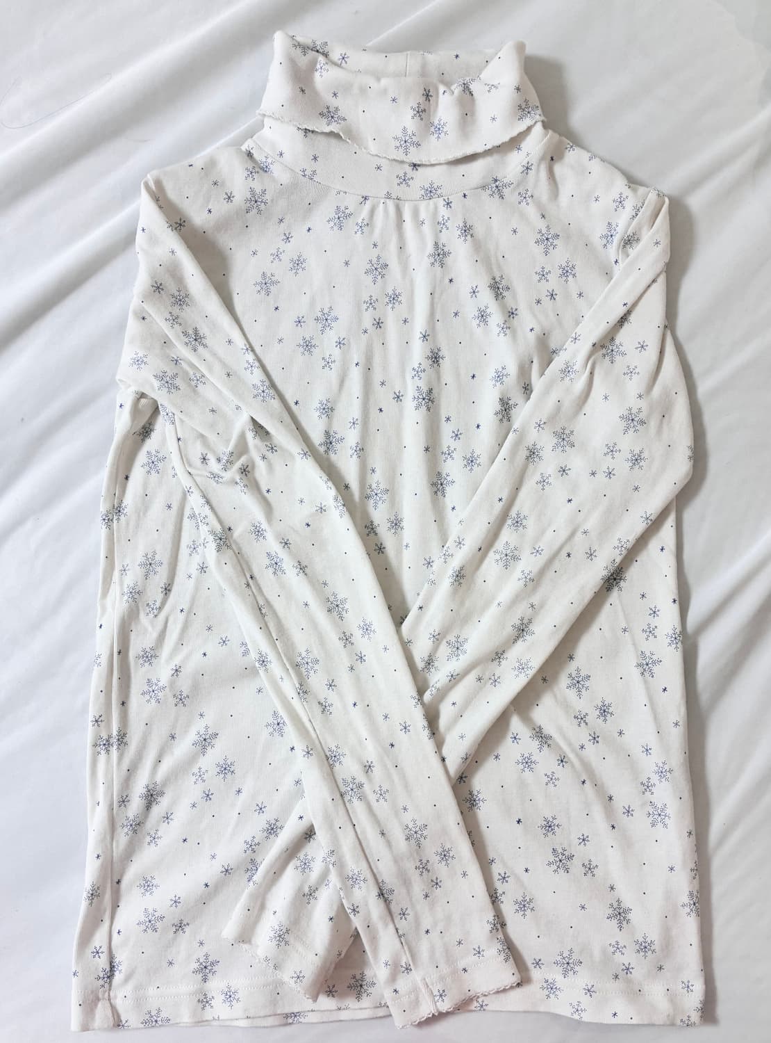 빈티지 눈꽃 목폴라 이너티  상품이미지1