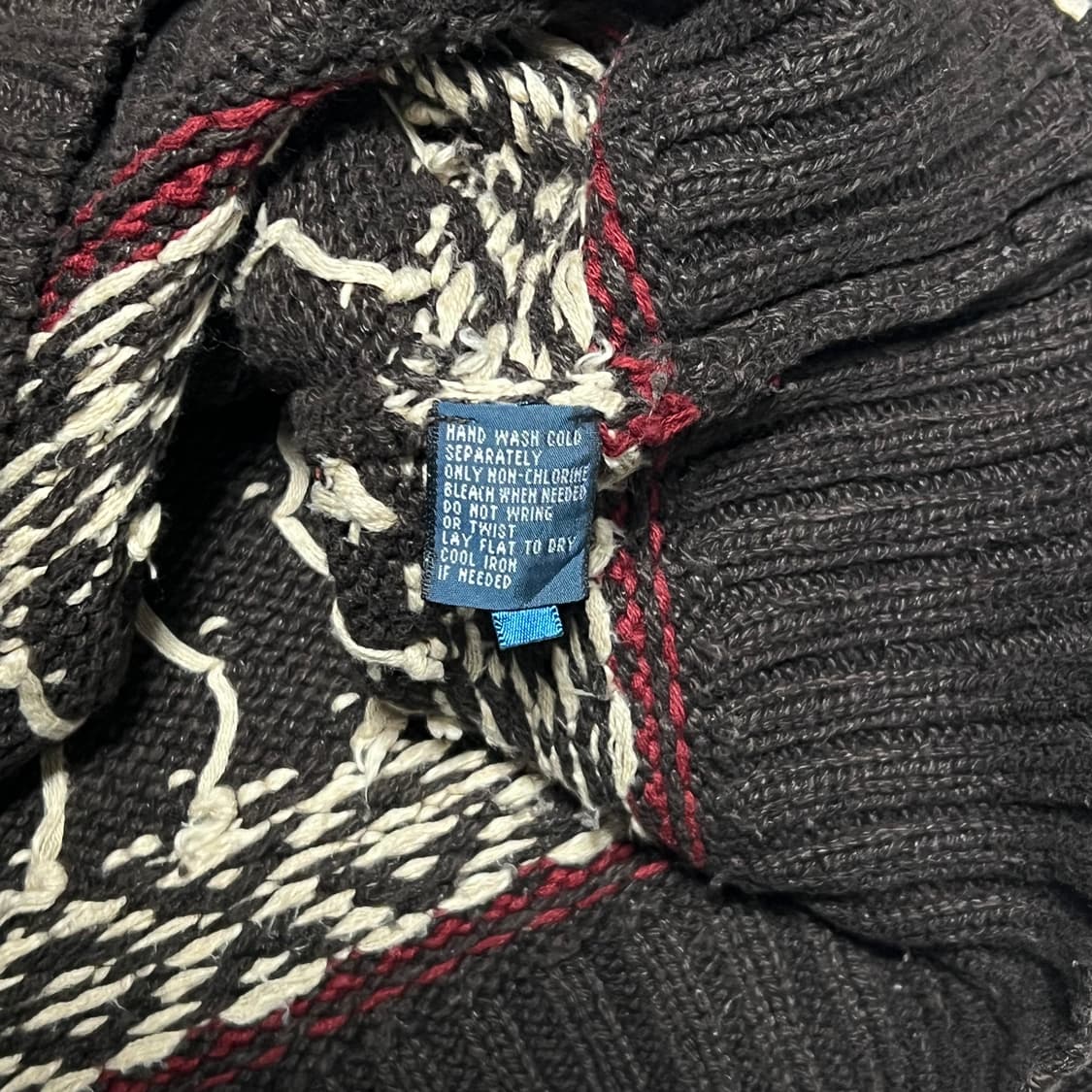 XL 폴로랄프로렌 노르딕 패턴 코튼 린넨 니트 상품이미지5