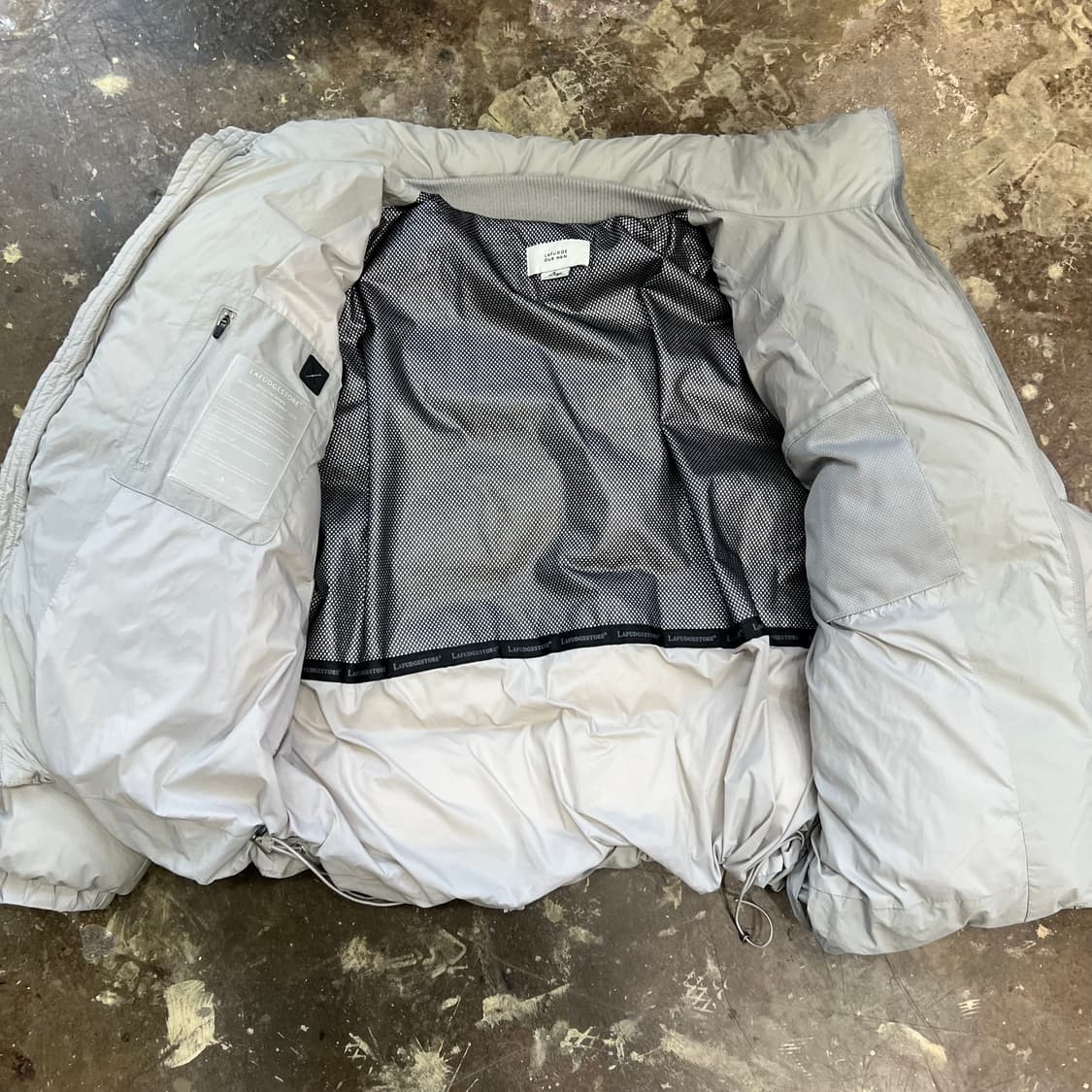 L) 라퍼지스토어 오버핏 다운 패딩점퍼 상품이미지4