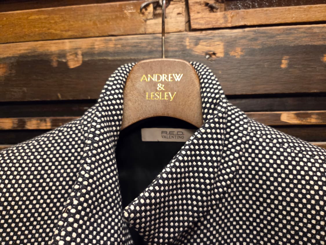 발렌티노 레드 트위드코트 상품이미지7