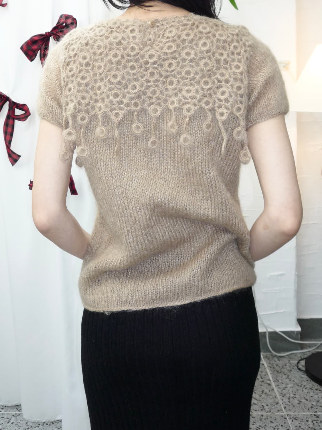 Whisper loop knit top 상품이미지6