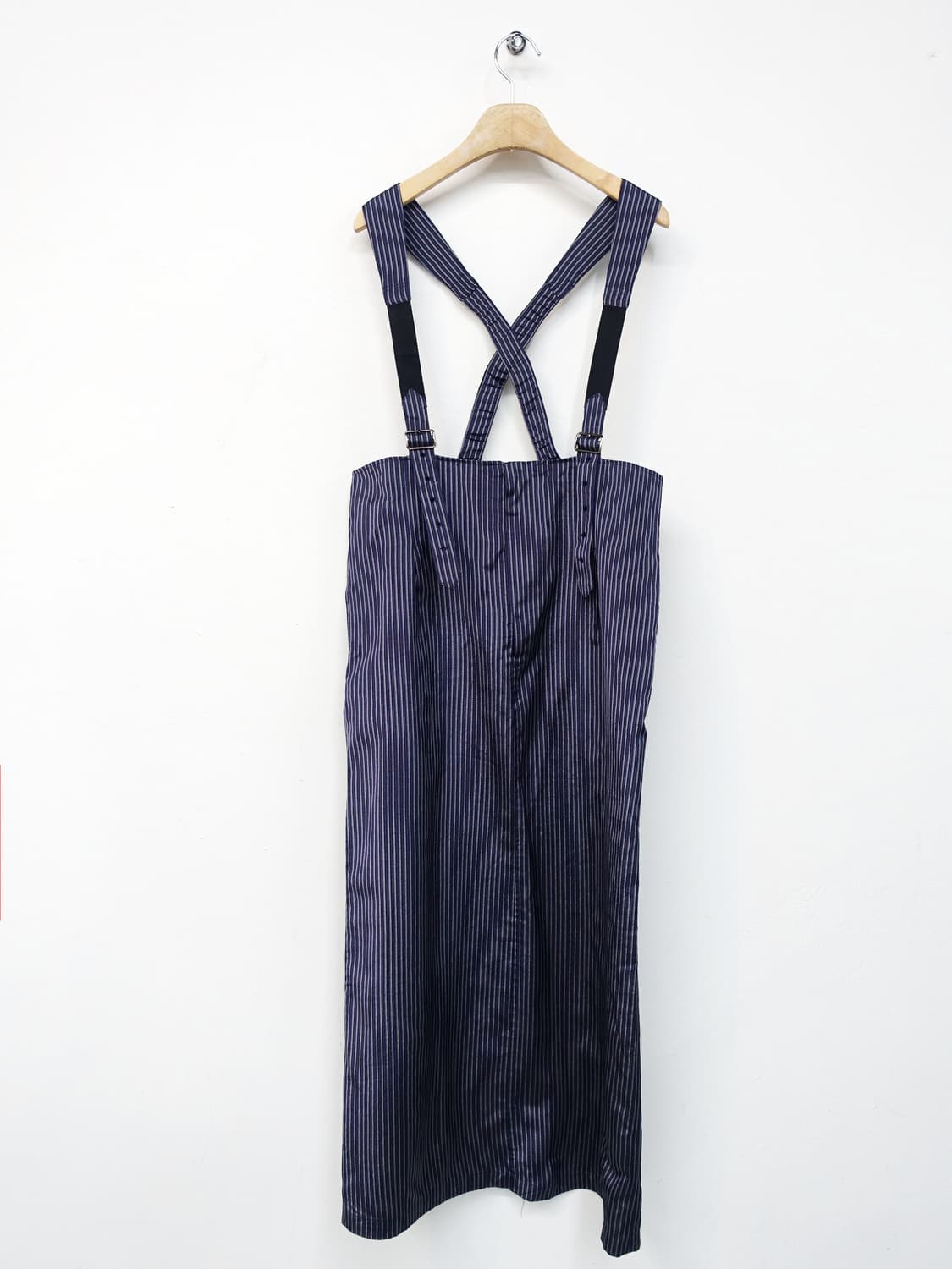 y's 요지 야마모토 스트라이프 서스펜더 스커트 상품이미지10