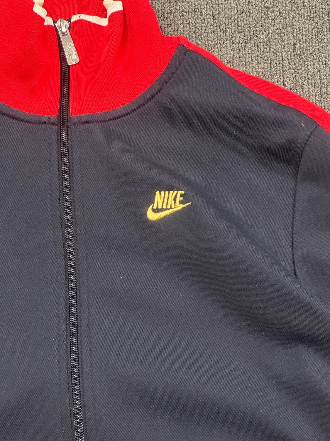 M)나이키 빈티지 스우시 로고 배색 트랙탑 져지 상품이미지3