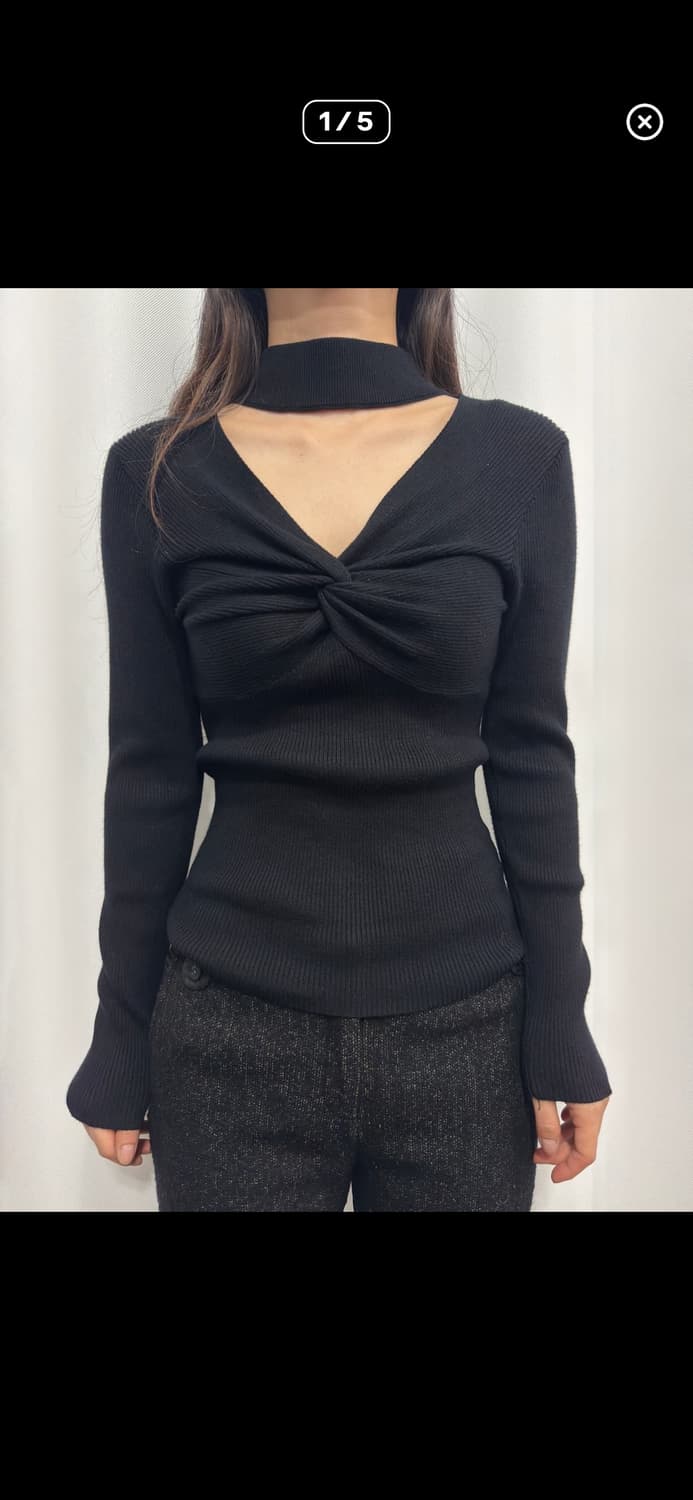 ingni cutout knit 상품이미지2