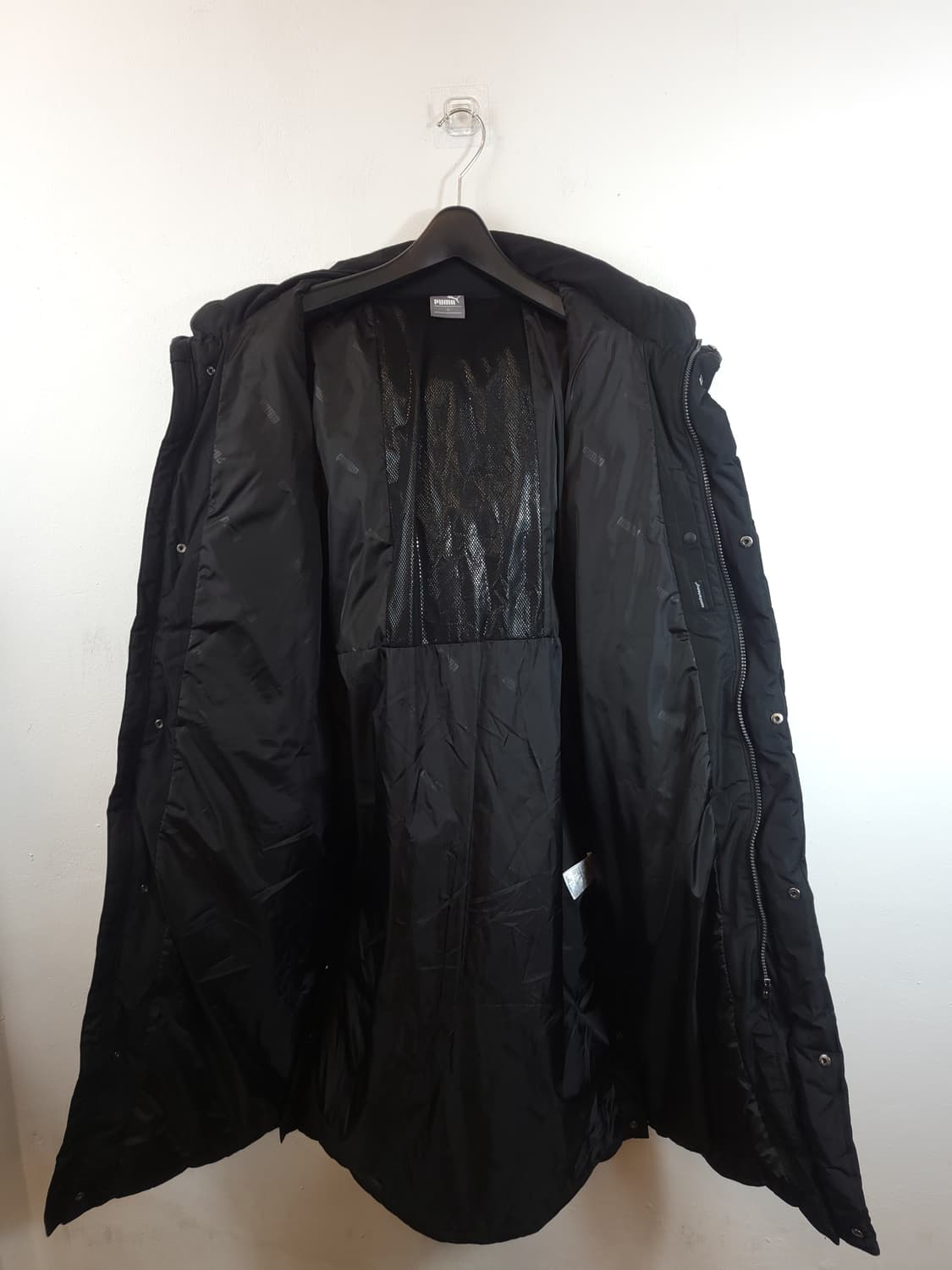 푸마 롱패딩 블랙 90 S 상품이미지8