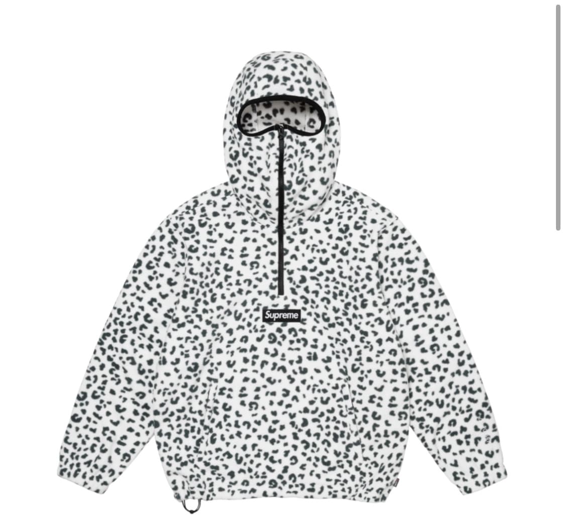슈프림 플리스 레오파드 상품이미지1
