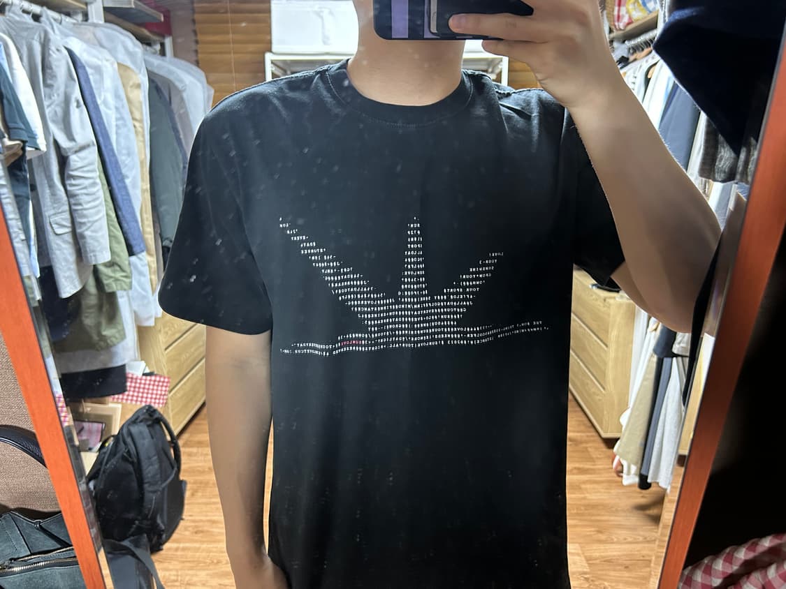 Sunlove 썬러브 ASCII Daybreak Tee Balck 상품이미지2