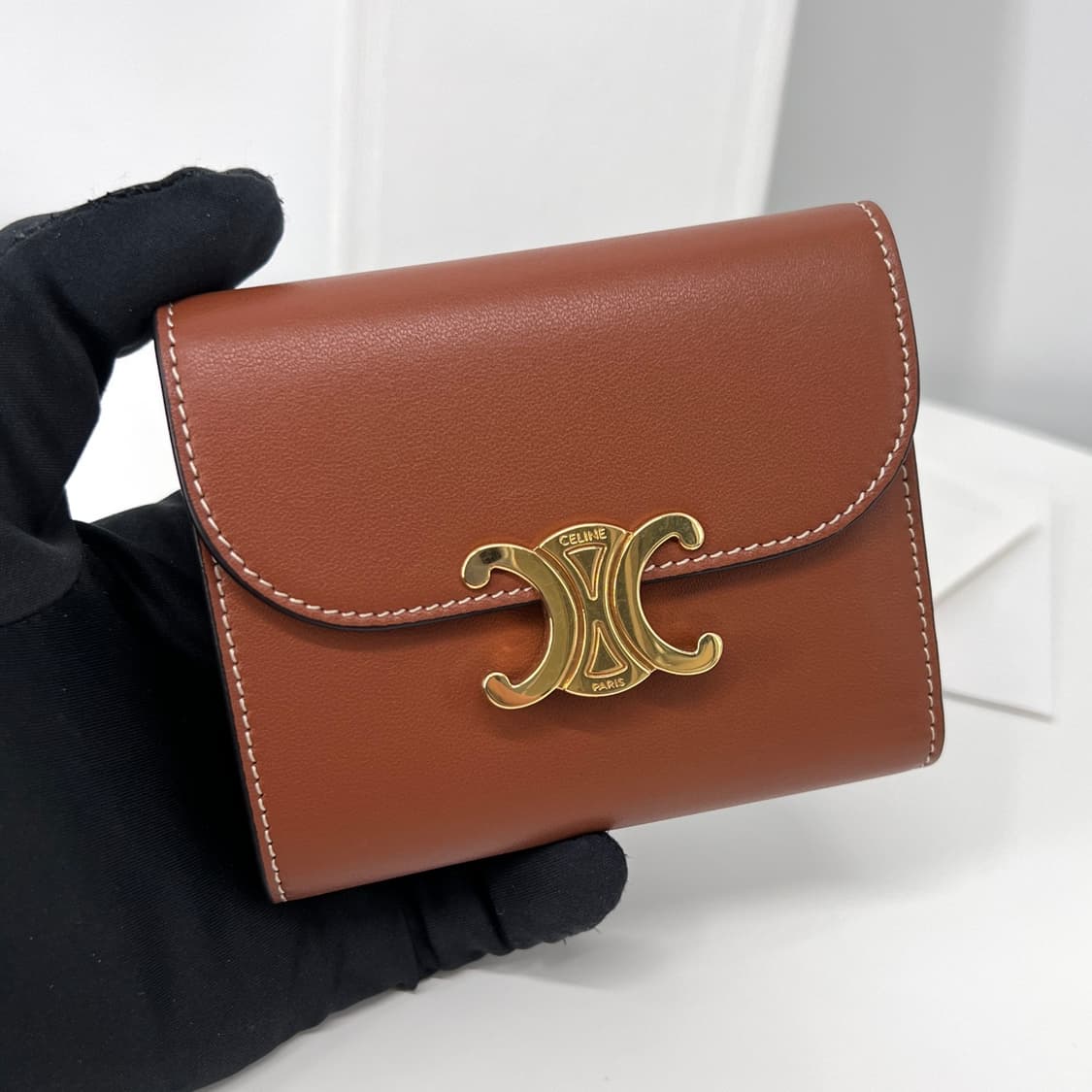 셀린느 트리오페 3단 여성 반지갑 (10D783BZG) 상품이미지3