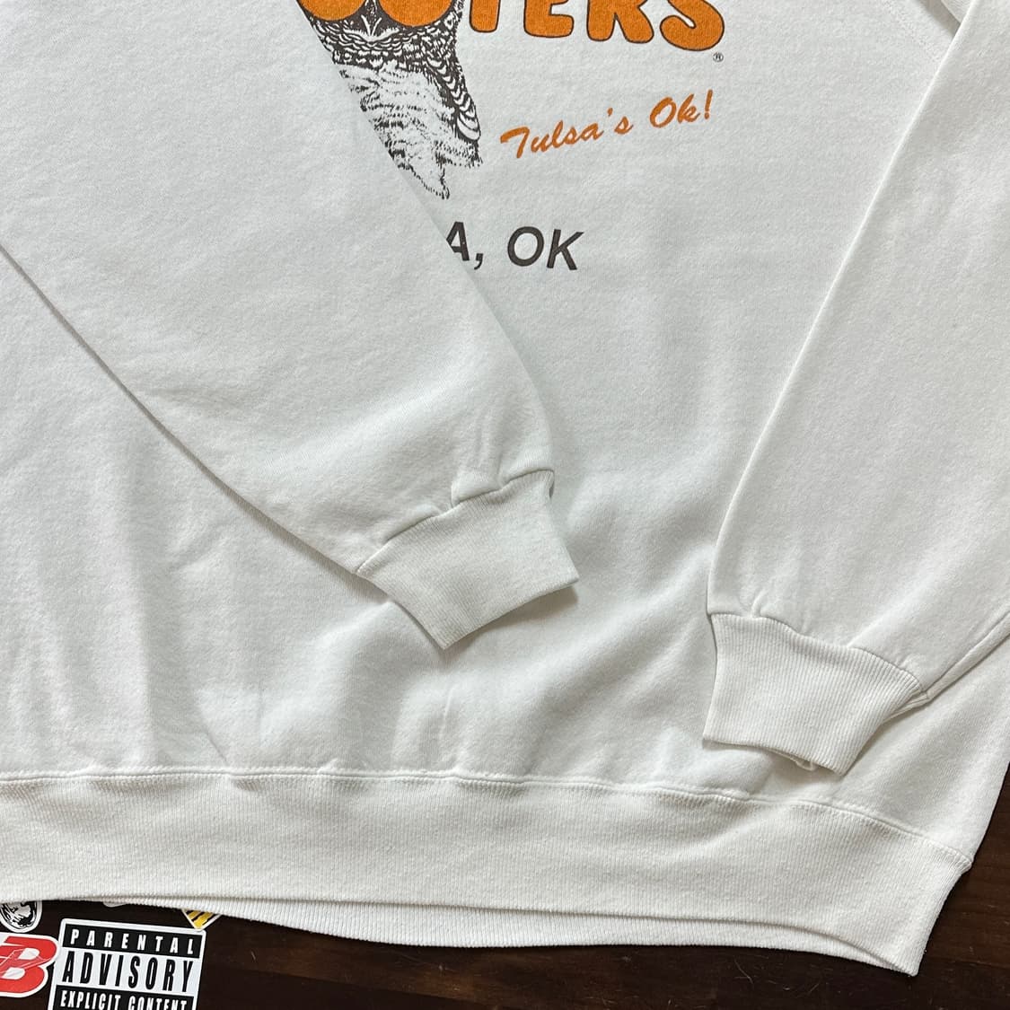 90s USA 후터스 Hooters 빈티지 스웻셔츠 XL 상품이미지4