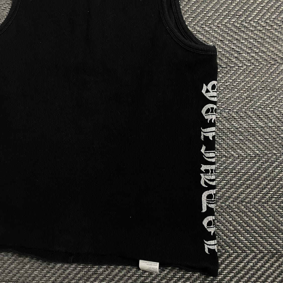 스키즘 인듀싱 로고 디테일 머슬 탑 슬리브리스y 4605 상품이미지3