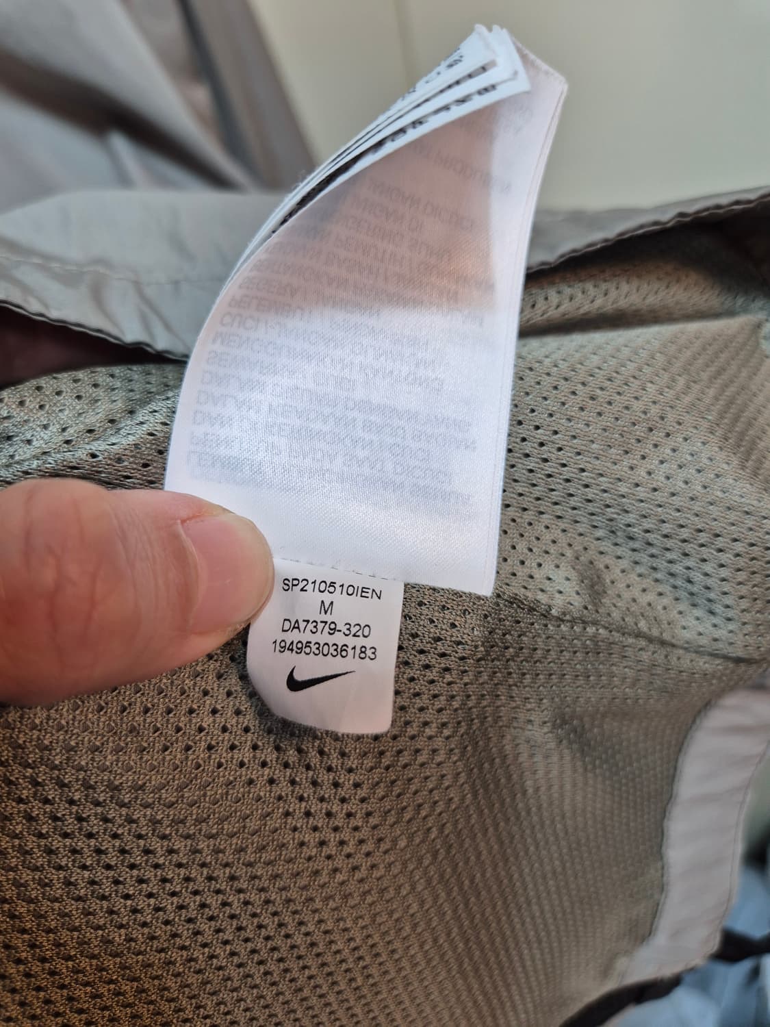 나이키 아노락 (연카키) 상품이미지9