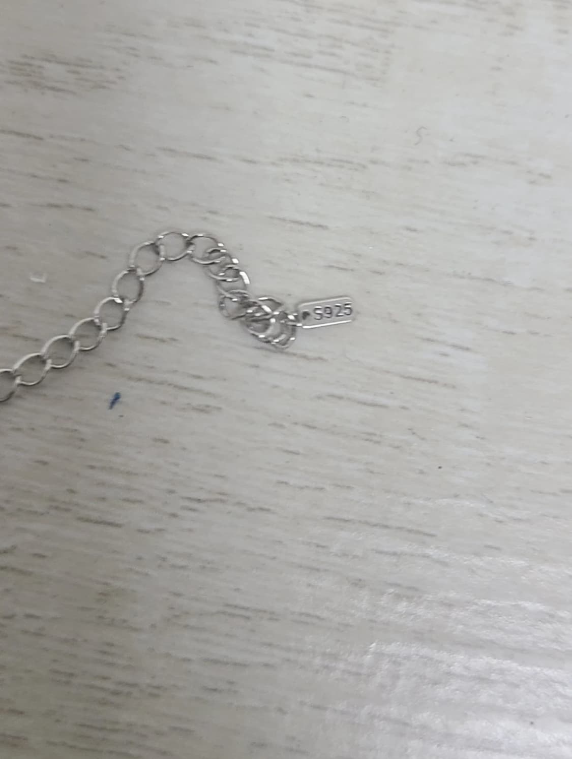 서지컬스틸 파란줄 목걸이 상품이미지2