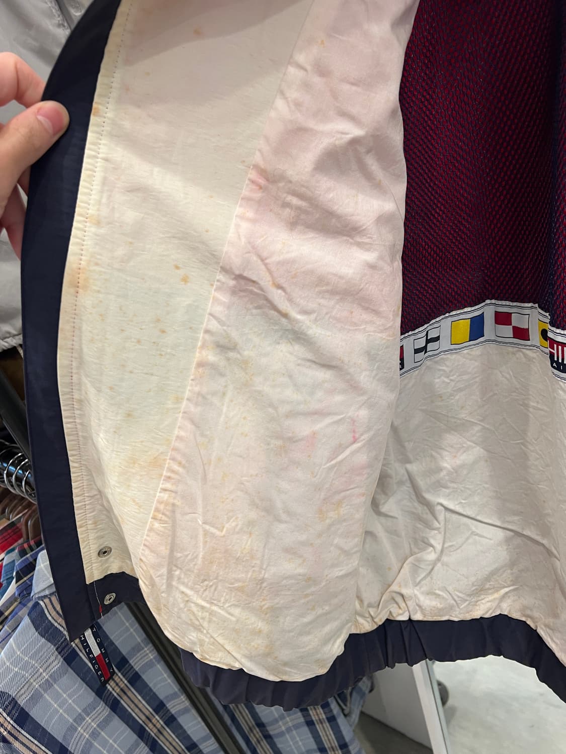 90s Tommy Hilfiger 타미힐피거 세일링 기어 자켓 상품이미지4