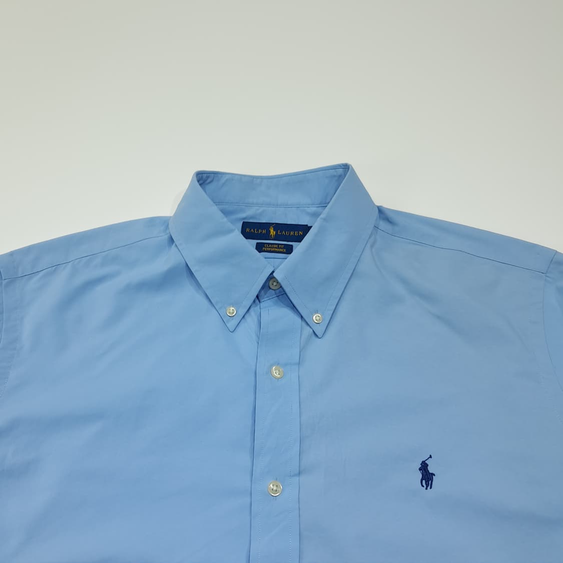 CK136 XL 폴로 퍼포먼스 버튼다운 스카이블루 셔츠 남방 상품이미지2