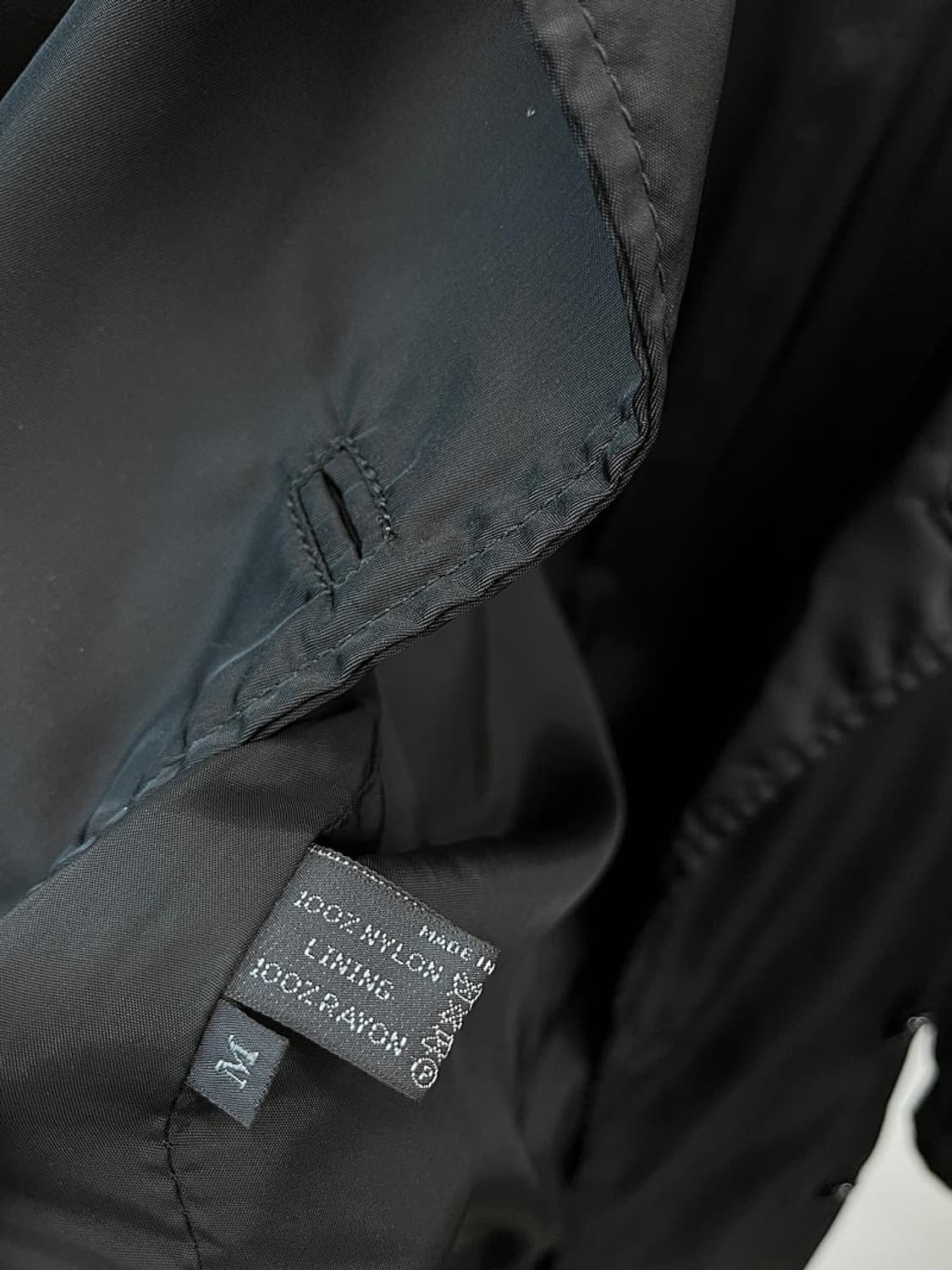 여) 프라다 리나일론 봄 더블코트 상품이미지8