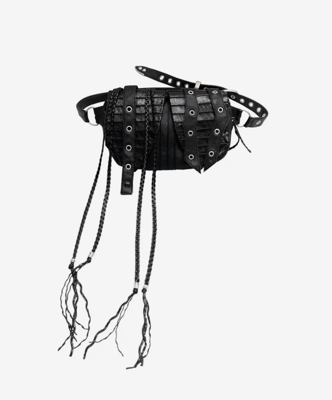 Kimyo 젬 스터디드 미니 백 블랙 상품이미지1