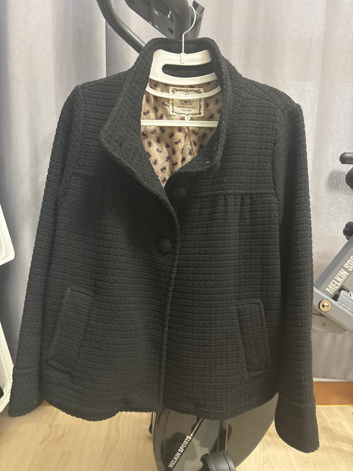 빈티지 블랙 숏코트 상품이미지2