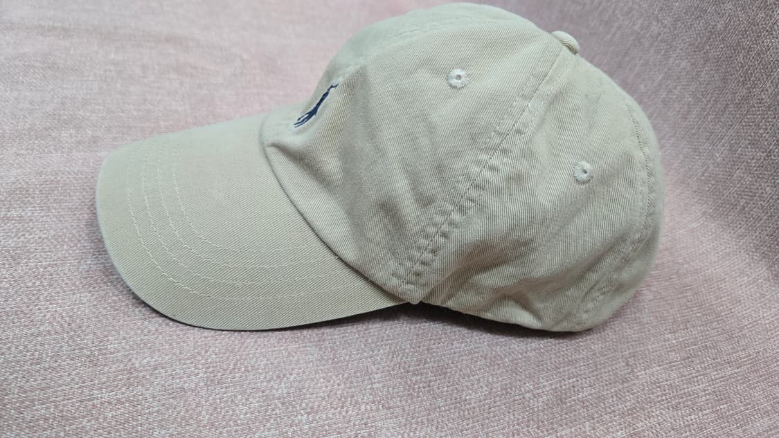 폴로 랄프로렌 베이지 볼캡 모자 상품이미지2