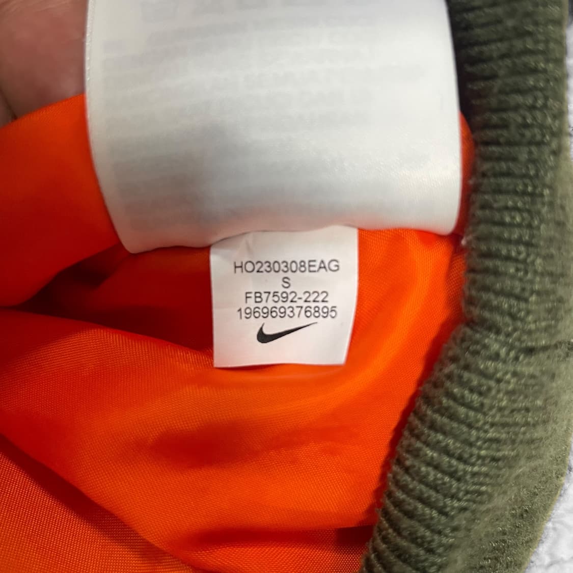 나이키 라이프 우븐 ma-1 카모 플라이트 봄버 자켓 상품이미지6