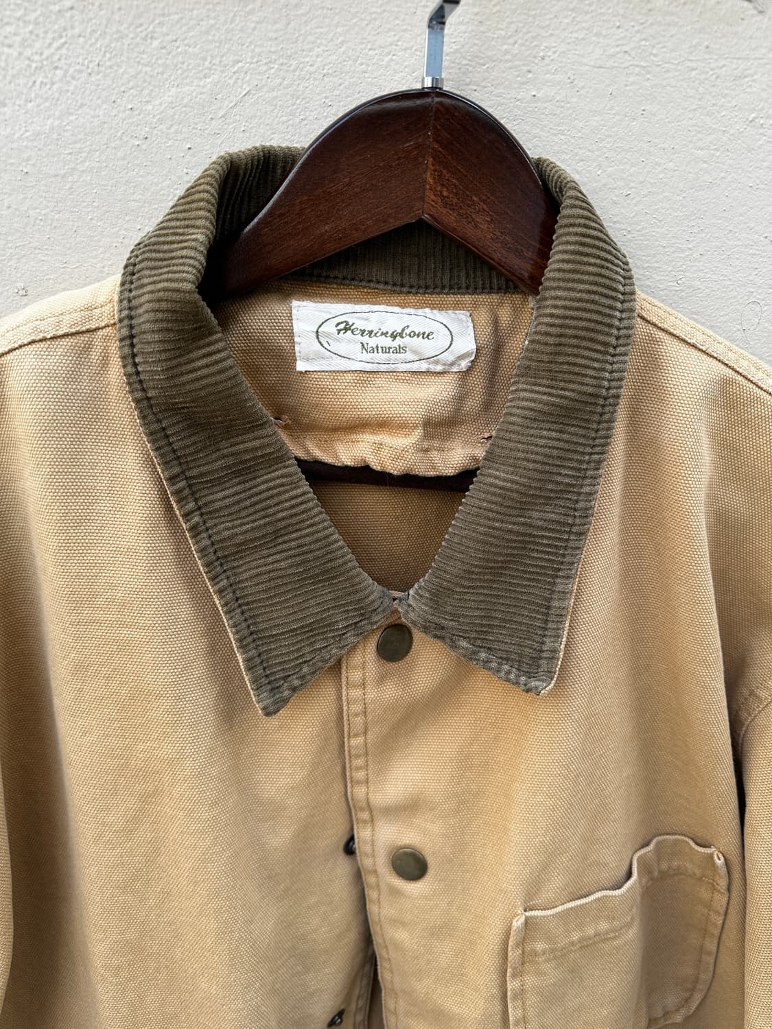 Herringbone Naturals 캔버스 워크 자켓 상품이미지3