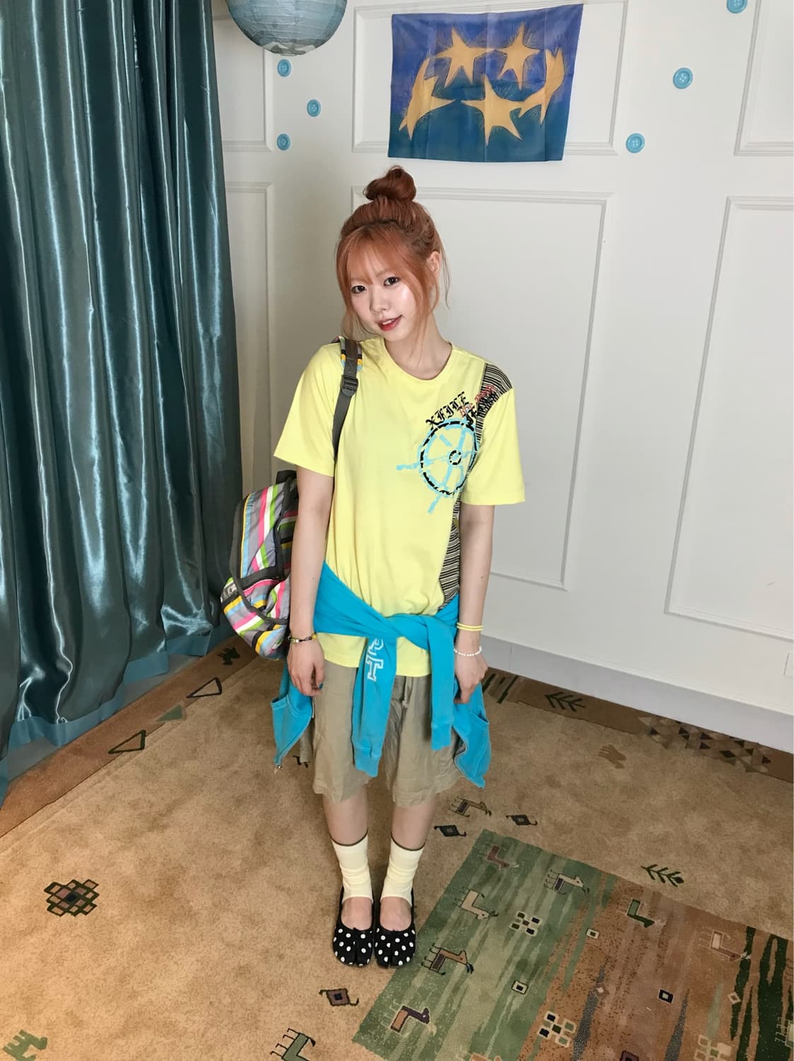  통 통 튀는🎾 색감이 넘. 아랑스러운. 귀여운 소녀무드 키치 룩🍭 상품이미지5