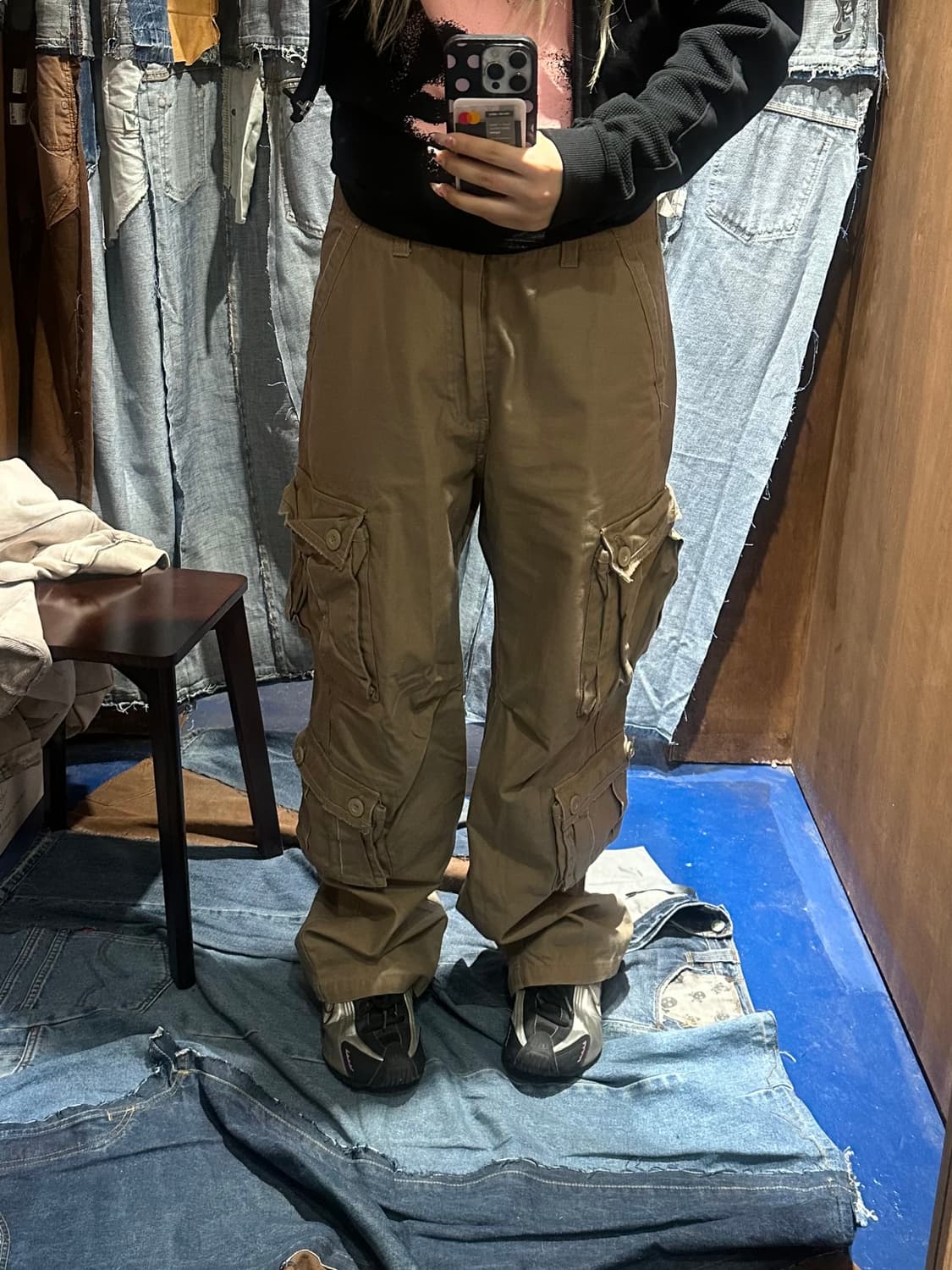 아메리카 vtg 더블 포켓 카고 팬츠 상품이미지1