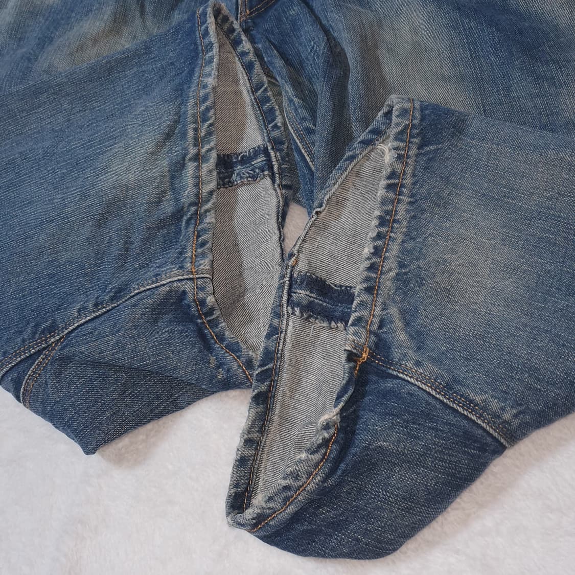 리바이스엔지니어드진 워싱  7부반바지 engineered jeans 상품이미지9