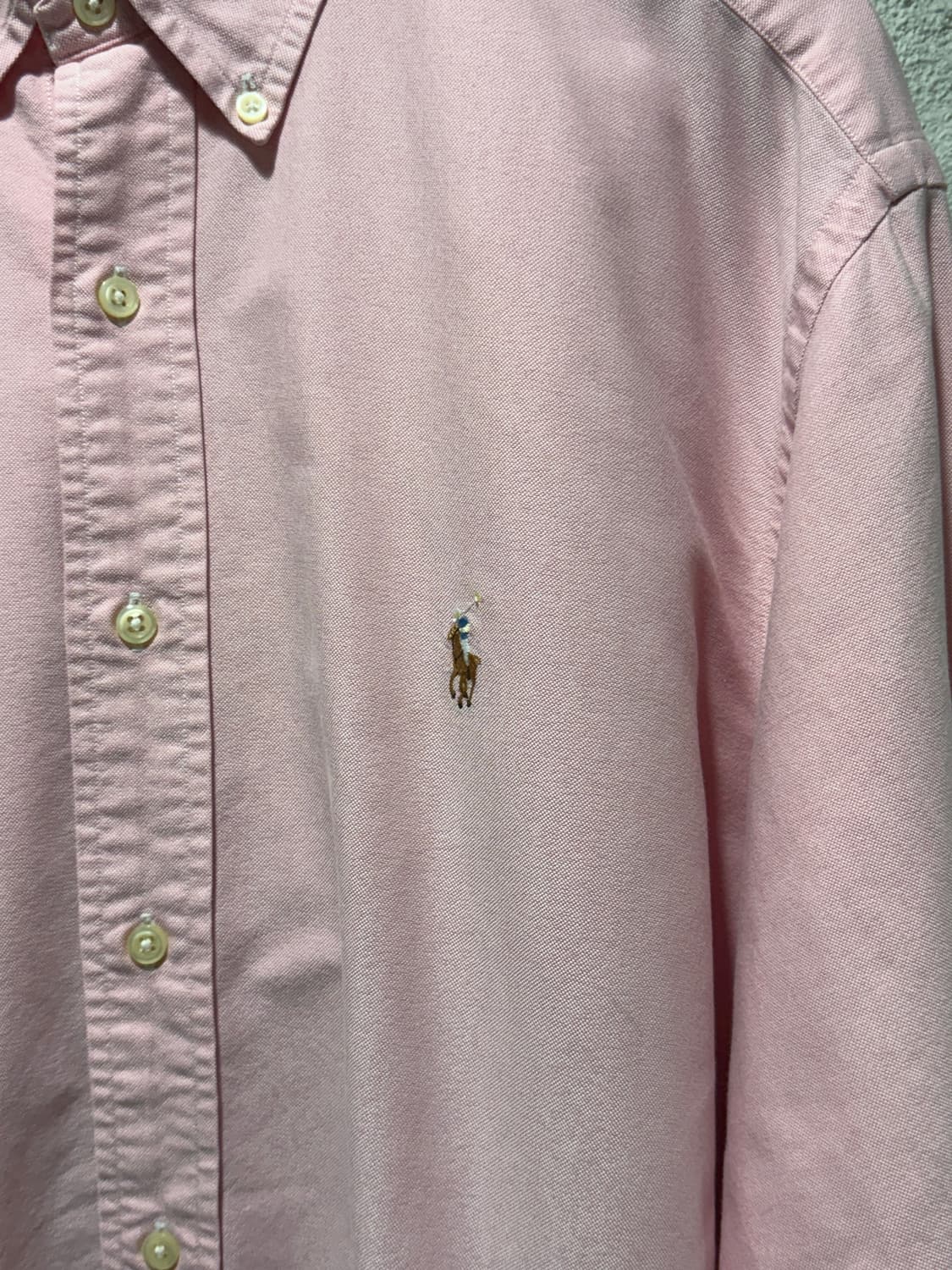 폴로랄프로렌 Polo Ralph Lauren 옥스퍼드 코튼 야머스핏 버튼 상품이미지6