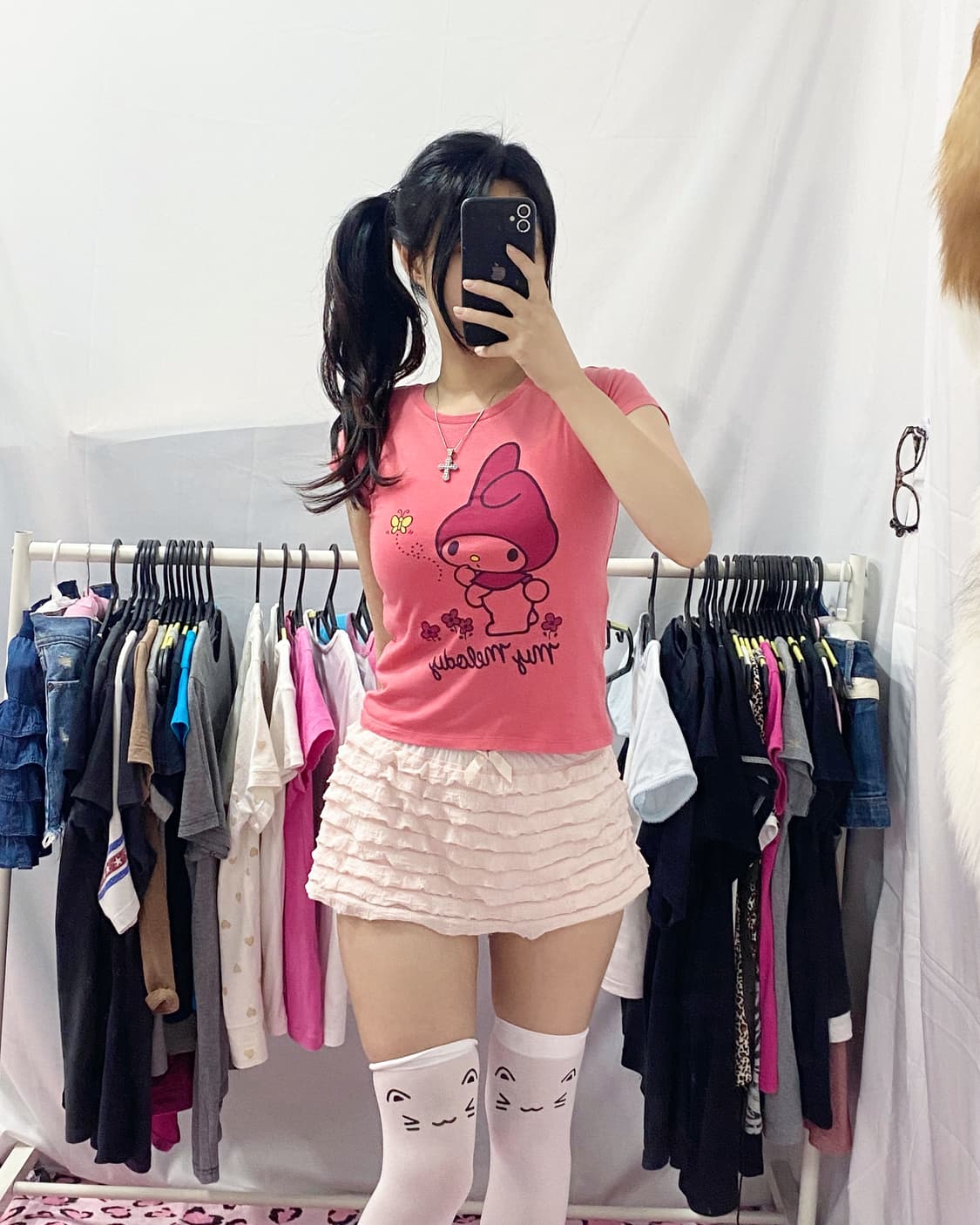 [SANRIO] 산리오 마이멜로디 반팔 상품이미지1