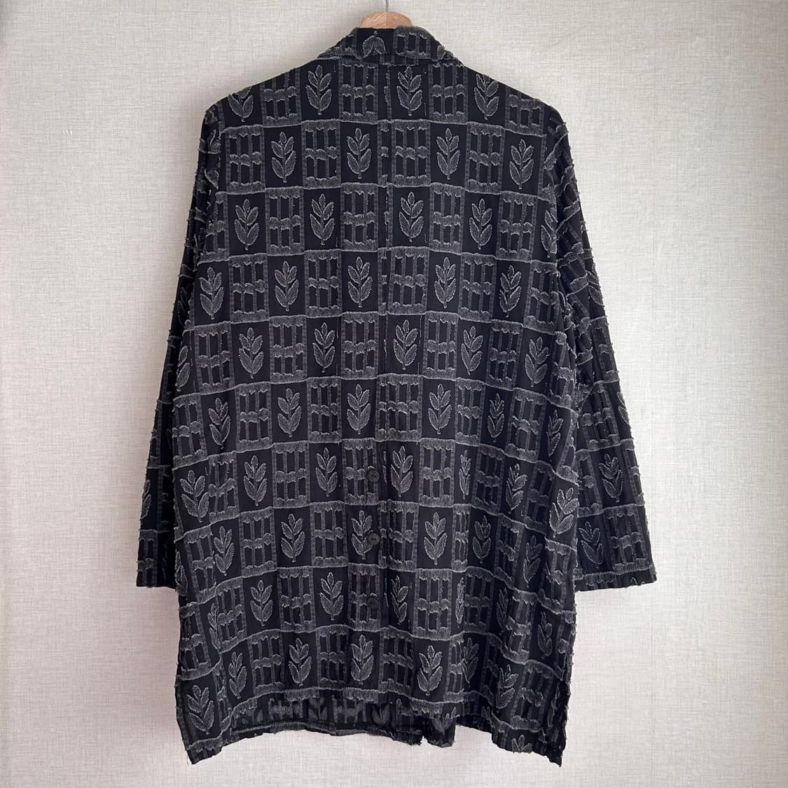 Vintage Leaf Patch work Shirts 상품이미지8
