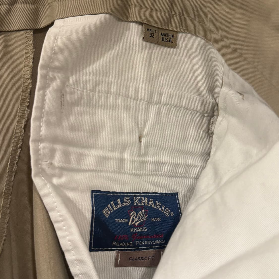 빌스카키 m2p 치노팬츠 32x34 상품이미지7